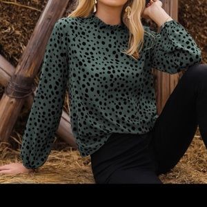 Light ruffles blouse